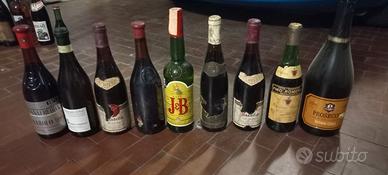 Lotto 18 bottiglie vecchie partendo dal 1971