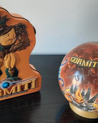 gormiti scatola di latta / puzzle sfera