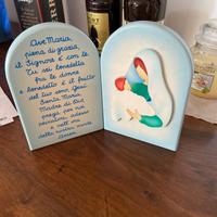 Quadretto vintage Ave Maria