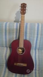 Chitarra acustica Fender FA-15 red