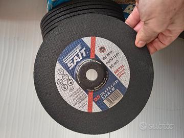 dischi mola abrasiva elettrodi acciaio inox