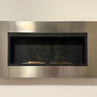 Caminetto da parete a etanolo