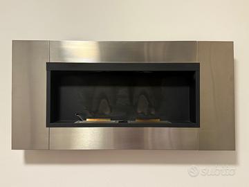 Caminetto da parete a etanolo