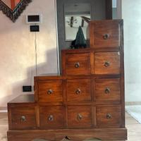  Cassettiera a sbalzo etnica