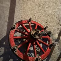 Lampadario ruota carro