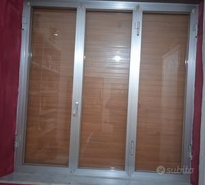 Finestre tre ante alluminio