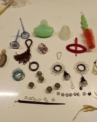 Blocco di 40 Pz Articoli Per Creazioni Artistiche 