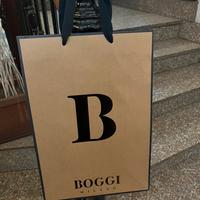 Busta carta shopping bag Boggi Milano
