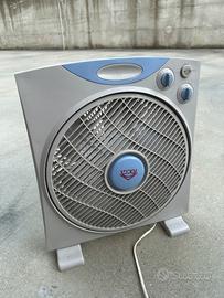 Ventilatore DCG 30cm con Griglia Rotante e Timer