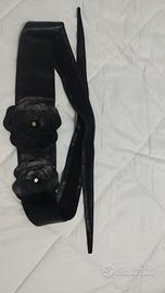 Cintura da Donna Nera Con Fiori