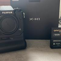 Fujifilm xh1 con battery grip