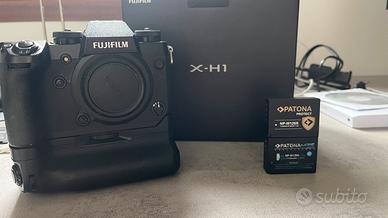 Fujifilm xh1 con battery grip