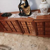 SOGGIORNO CACCIA VOLPE LEGNO COMPONIBILE O A PEZZI