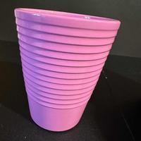 Vasetto in ceramica, rosa, porta piante fiori