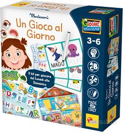 Montessori - Un gioco al giorno - Lisciani