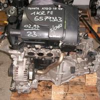 MOTORE TOYOTA AYGO 1.0 12V CODICE 1KRFE