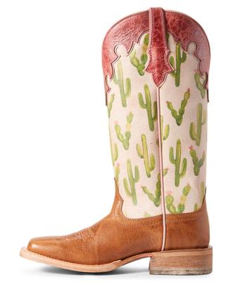 STIVALE DONNA WESTERN CACTUS VINTAGE EUR 37.5
