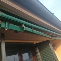 Tenda ombreggiante da balcone colore giallo-verde