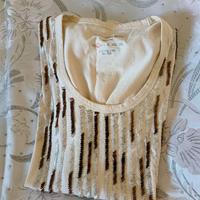 T-shirt Calvin Klein donna taglia S con glitter