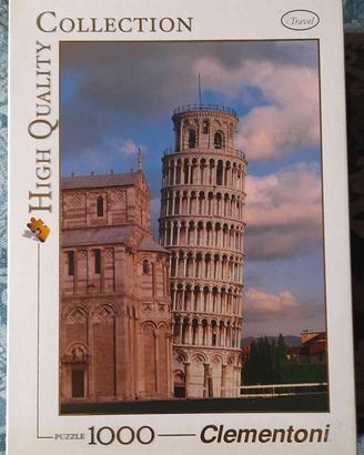 Puzzle 1000p Clementoni - Torre di Pisa