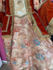 Vestito da carnevale classico e incantevole