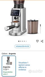 AMZCHEF Macina Caffe Elettrico 