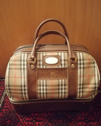 Borsa valigia originale burberry
