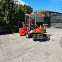 T41 Tagliaerba trattorino Husqvarna con fresa da n