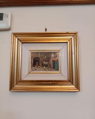QUADRO OLIO SU TELA di Gino Prisco