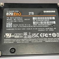 Ssd samsung evo 870 da 2tb