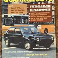 QUATTRORUOTE  n.286 Settembre '79 Originale
