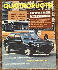 QUATTRORUOTE  n.286 Settembre '79 Originale