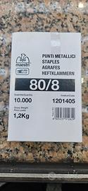 punti metallici 80/8