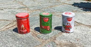 Barattoli Coca Cola Italia  Nuovi 3 pezzi