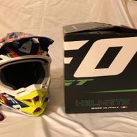 casco cross UFO - usato 4 volte