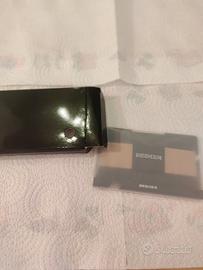 Portacarte sottile minimalista con fascia contanti