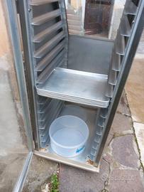 espositore pane con 5 teglie perfetto per panifici