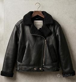 Giubbino nero Piazza italia 4-5 anni