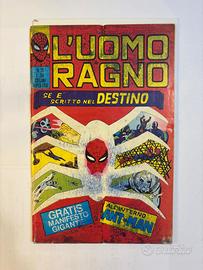 Uomo Ragno n.25 Corno 1971 - PRIMA volta Gwen