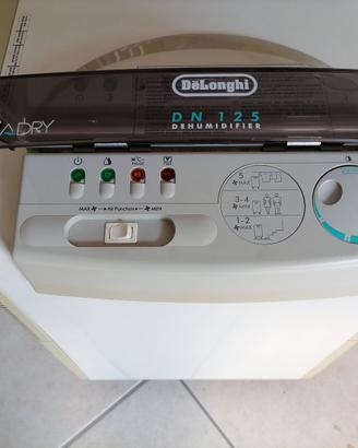 Deumidificatore tasciugo DeLonghi DN 125 Aria dry