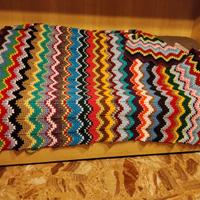 Coperta Plaid fatta a mano