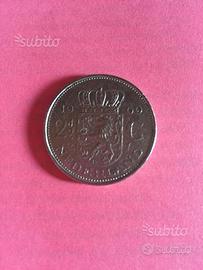 Moneta 2 1/2 Gulden 1969