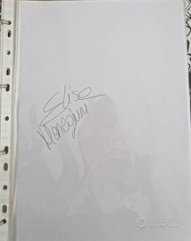 Autografo Elisa Meneghini