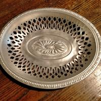 Grazioso porta pane in alluminio anni 50