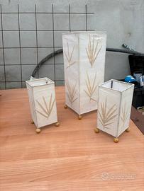 Set di lampade etniche vintage