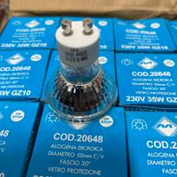 Lampada Alogena dicroica faretto 35v 20 pezzi
