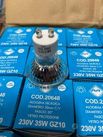 Lampada Alogena dicroica faretto 35v 20 pezzi