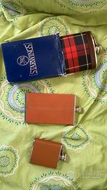 3 fiaschette da viaggio