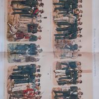 stampa antica (1896) della marina e coloniale