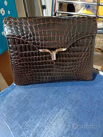 Borsa pelle coccodrillo